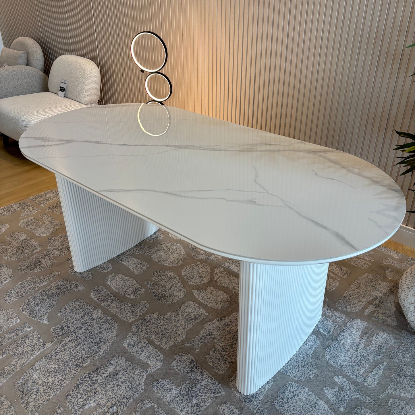 ALBA - Mesa de Comedor Ovalada - 180cm