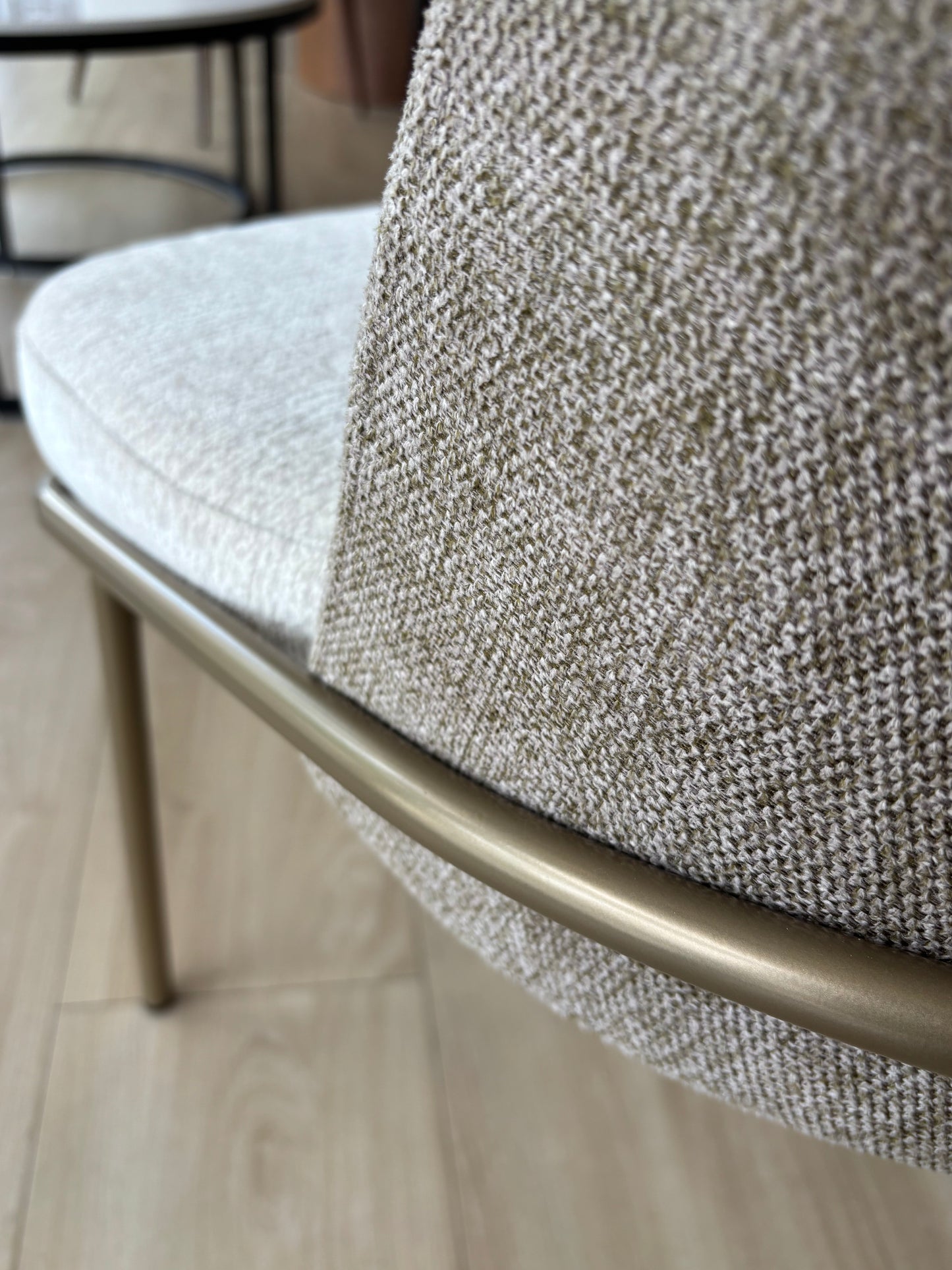 CLEO - Marrón / Beige - Base Brushed Gold
