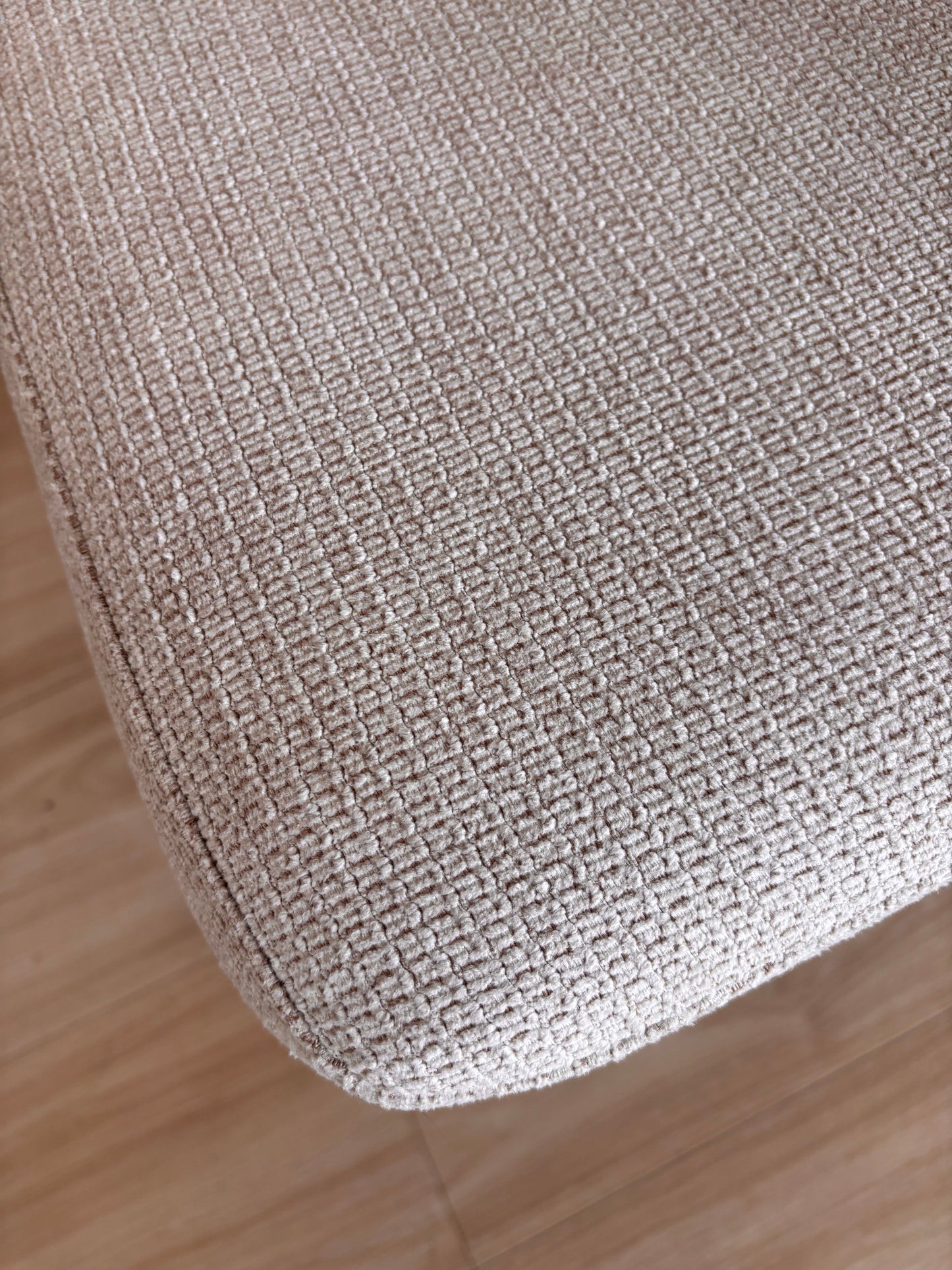 LUNA - Tela Beige - Base Negra