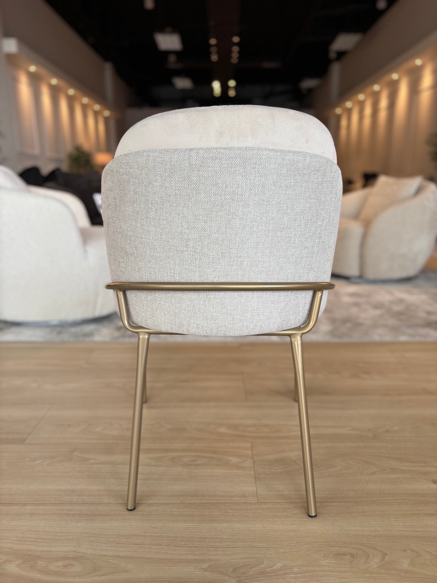 CLEO - Tela Crema - Base Brushed Gold