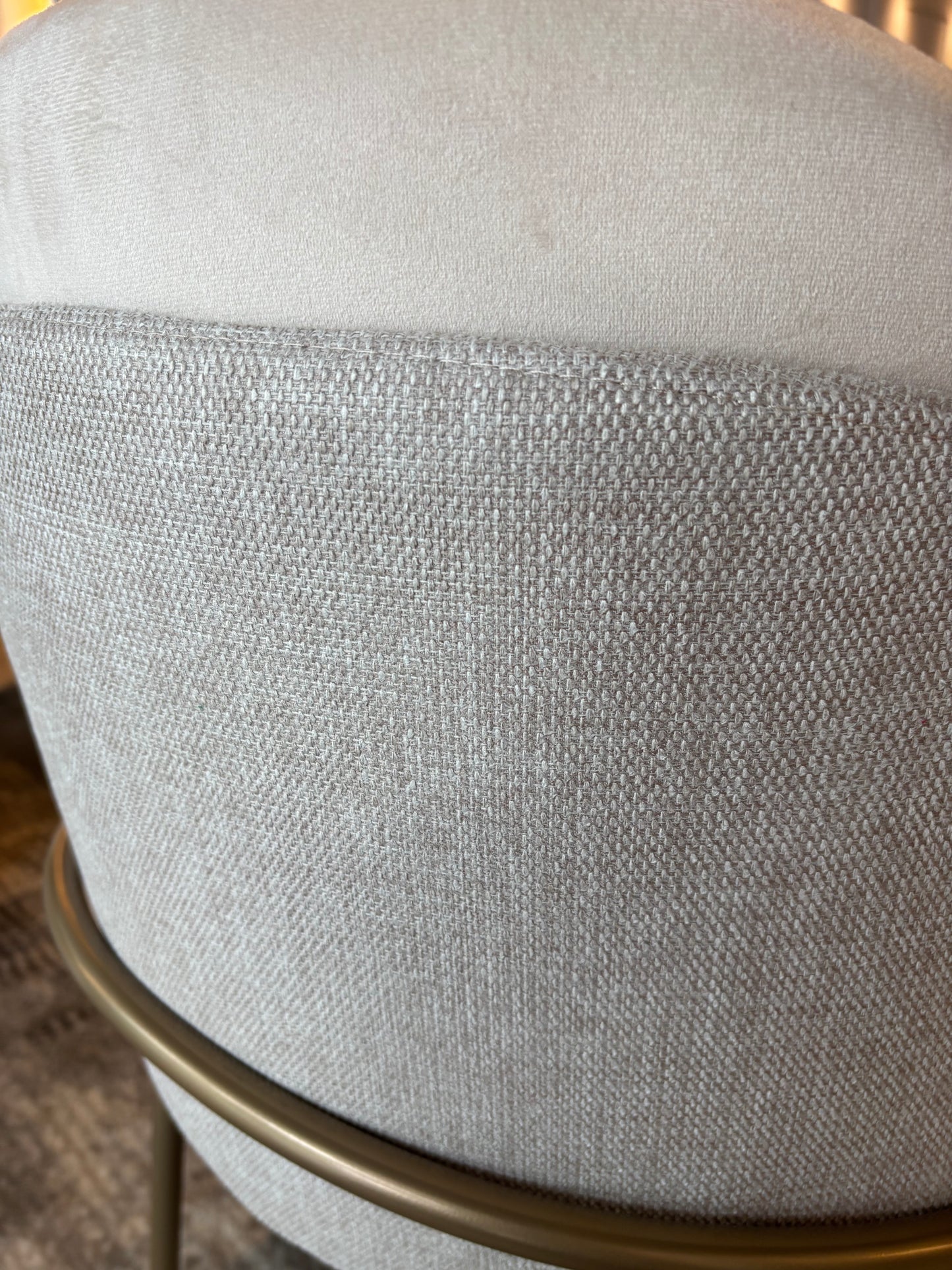 CLEO - Tela Crema - Base Brushed Gold