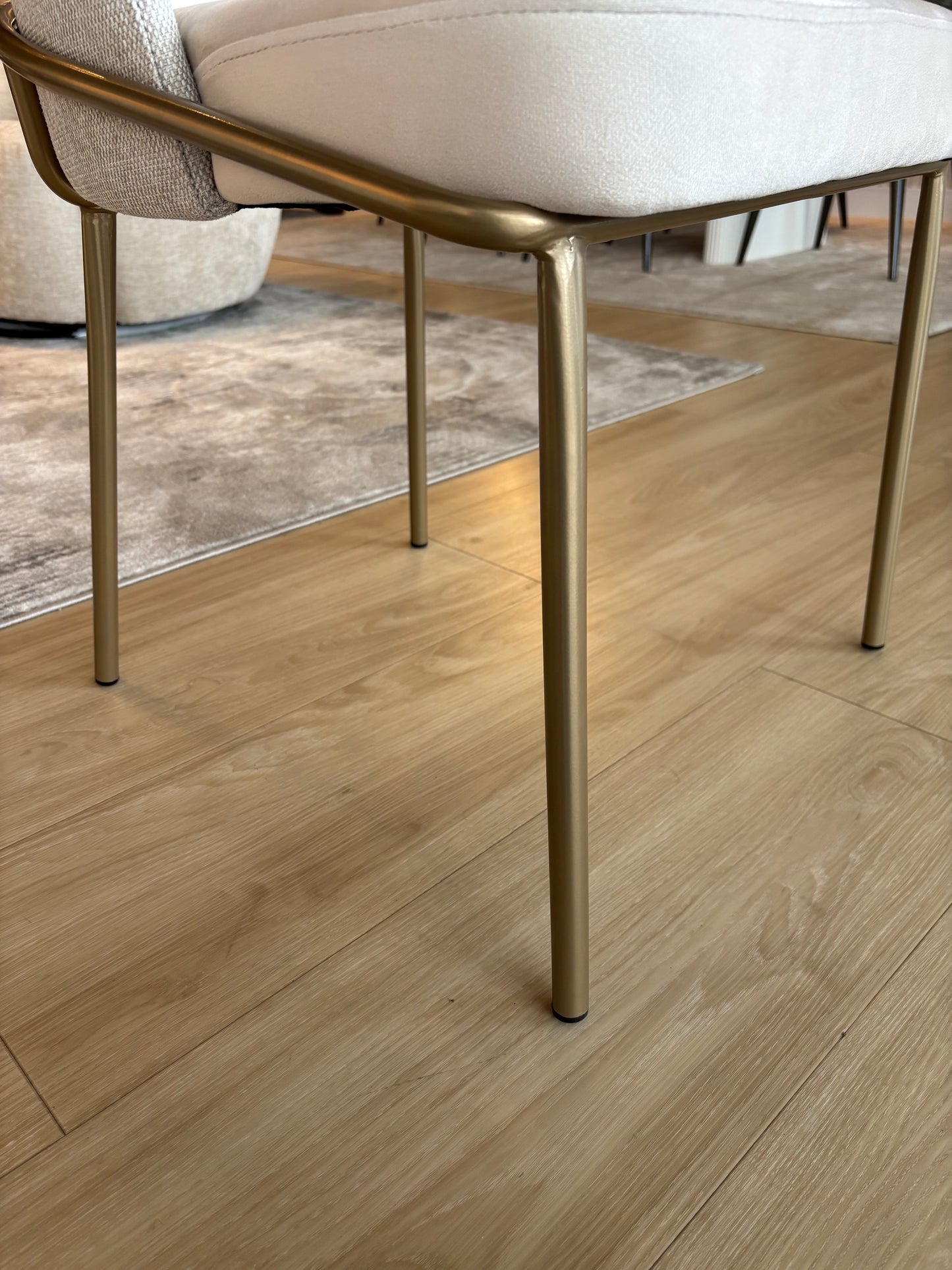 CLEO - Tela Crema - Base Brushed Gold
