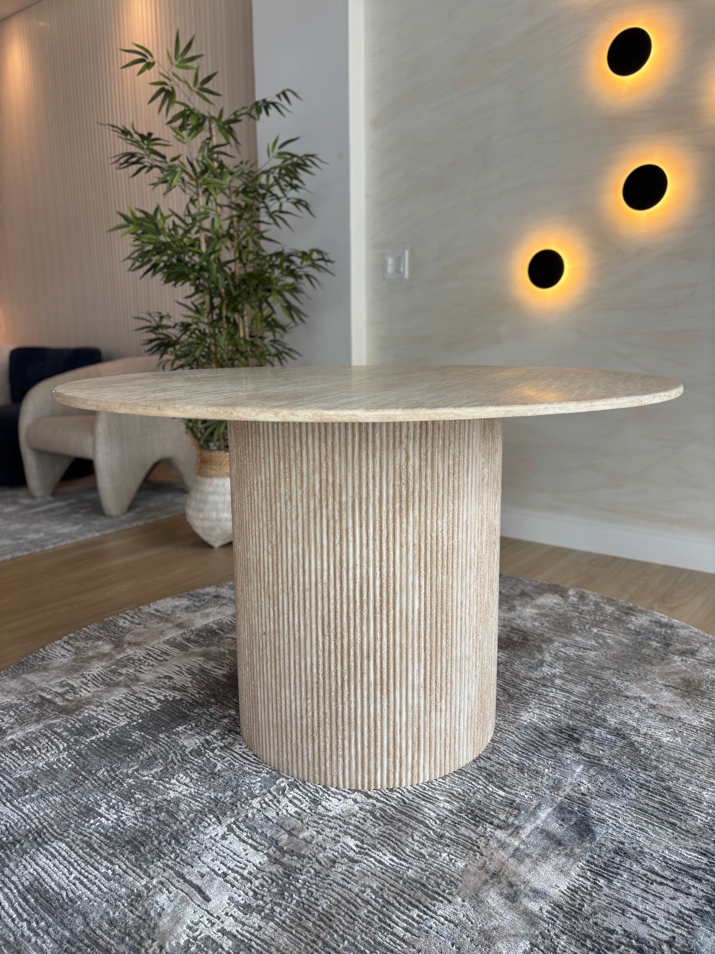 MAGNA - Mesa de Comedor Redonda - 120cm