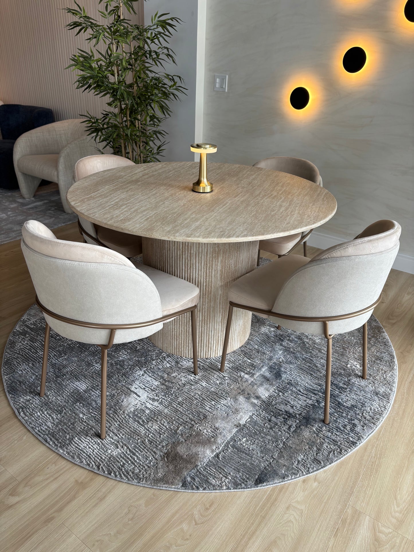 MAGNA - Mesa de Comedor Redonda - 120cm