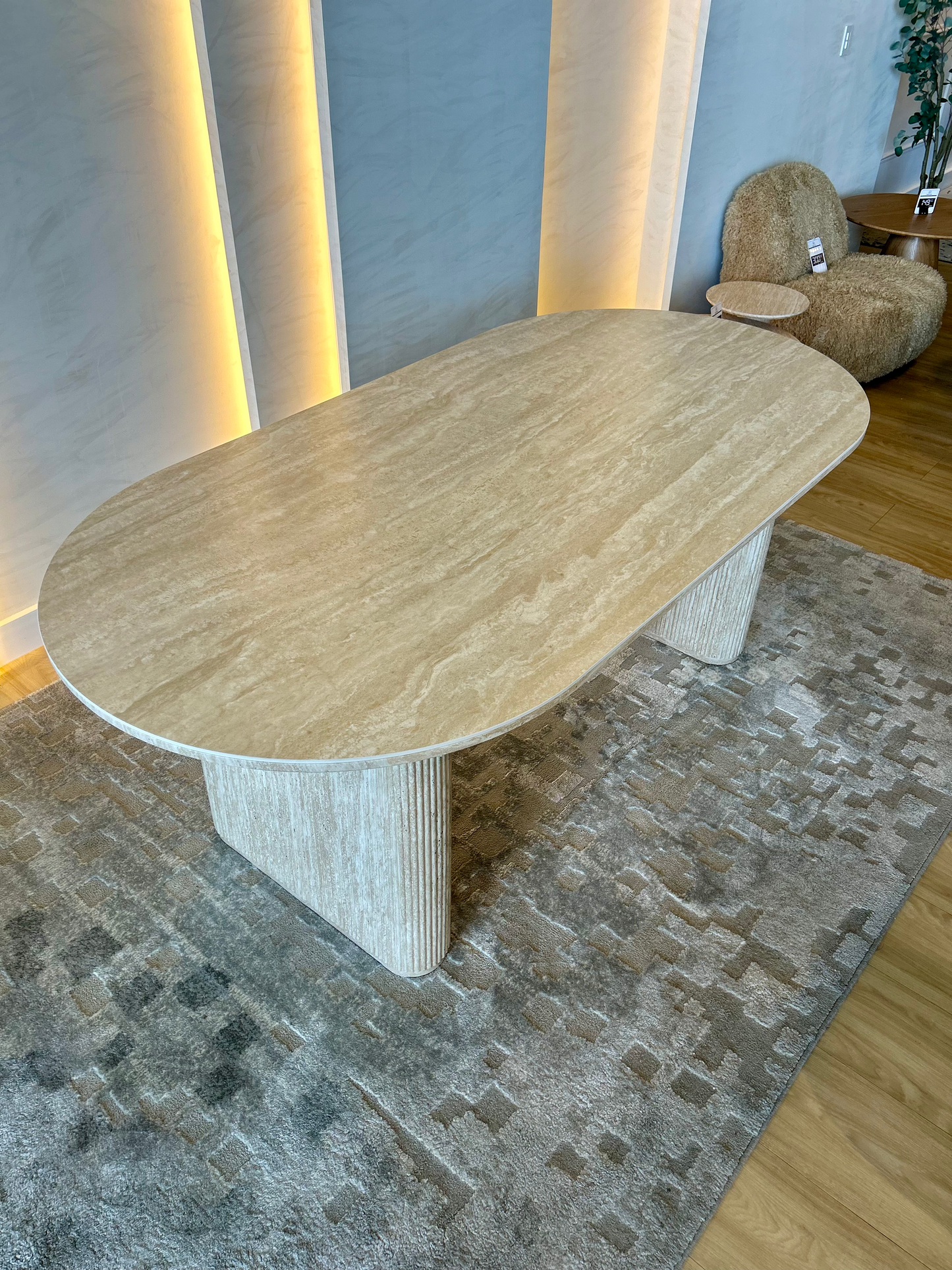 Mensa - Mesa de Comedor Ovalada- 200cm