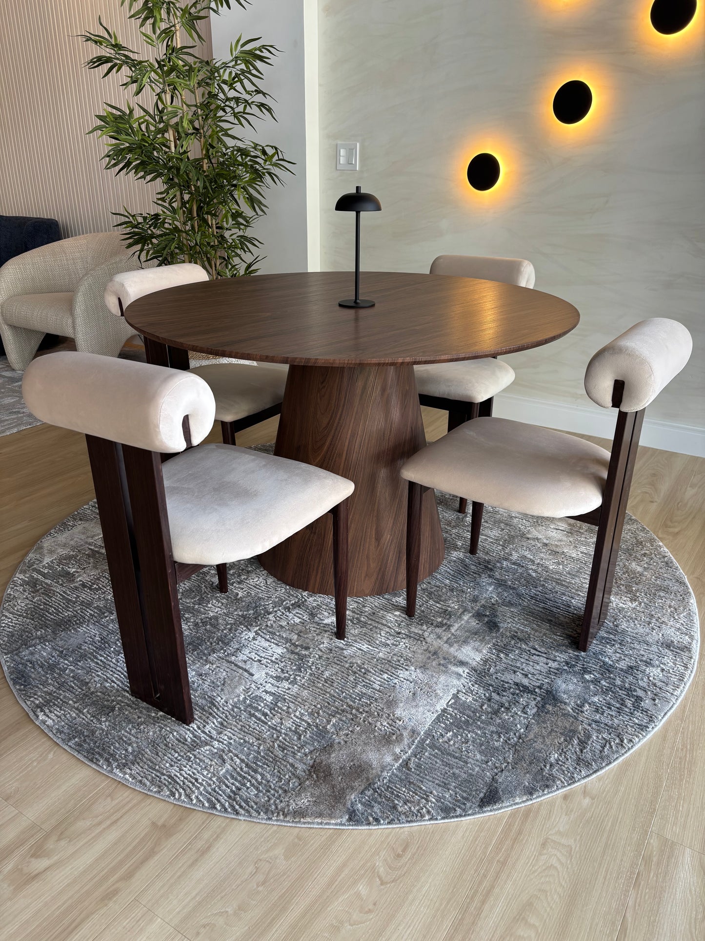 TERRA - Mesa de Comedor Redonda - 120cm