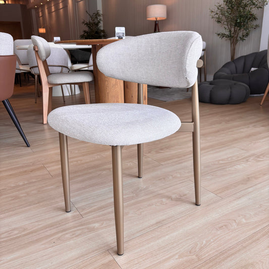 LINA - Tela Beige - Base Brushed Gold