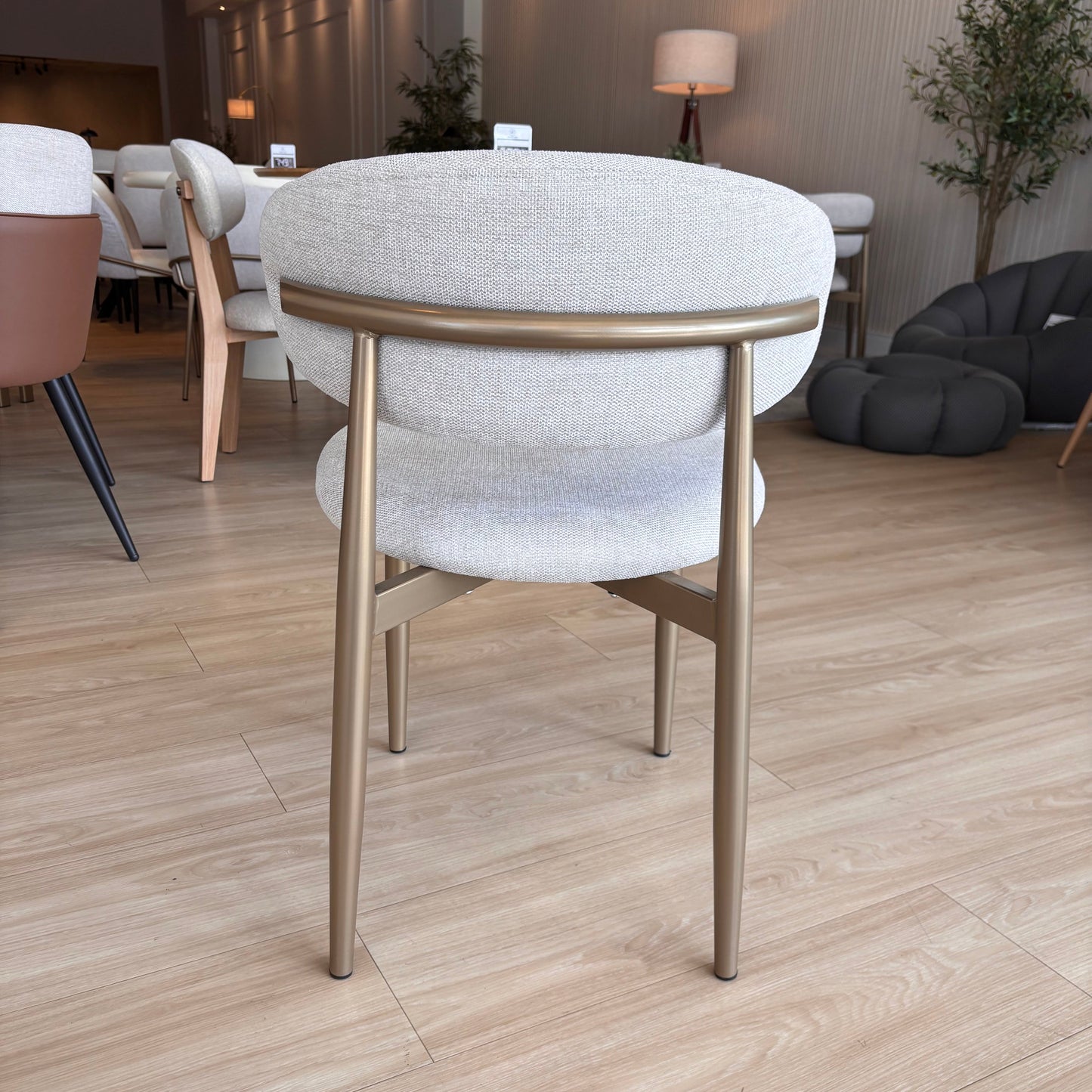 LINA - Tela Beige - Base Brushed Gold