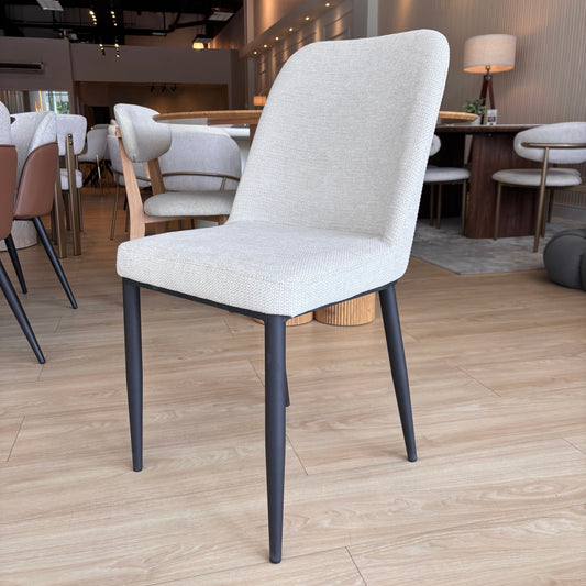 LUNA - Tela Beige - Base Negra