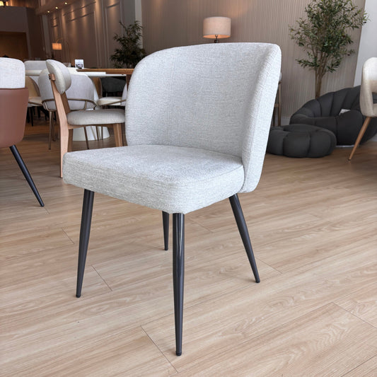 GIULIA - Tela Gris - Base Negra