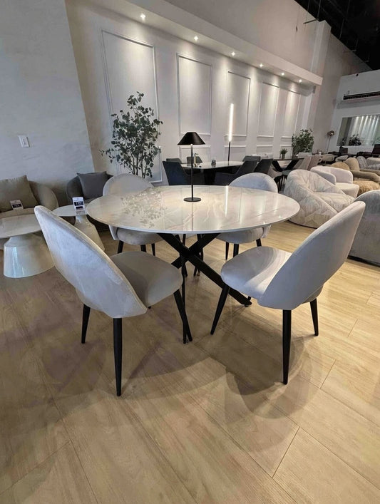 Juego de Comedor - Lara + 4 Sillas Maya