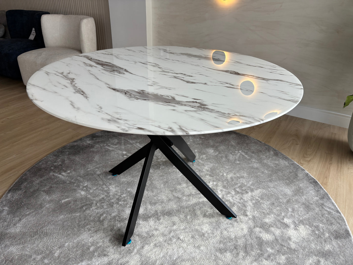 Mesa de Comedor Redonda-  Lara - 120 cm