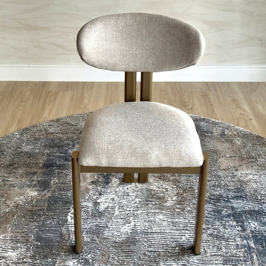 MIKA - Tela Beige - Base Brushed Gold