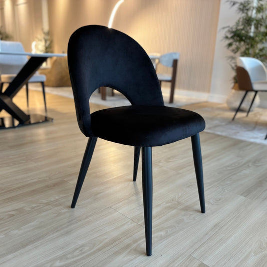 LIA - Tela Negra Velvet - Base Negra