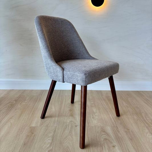 COCO - Gris(BRE07) - Patas de Madera Walnut