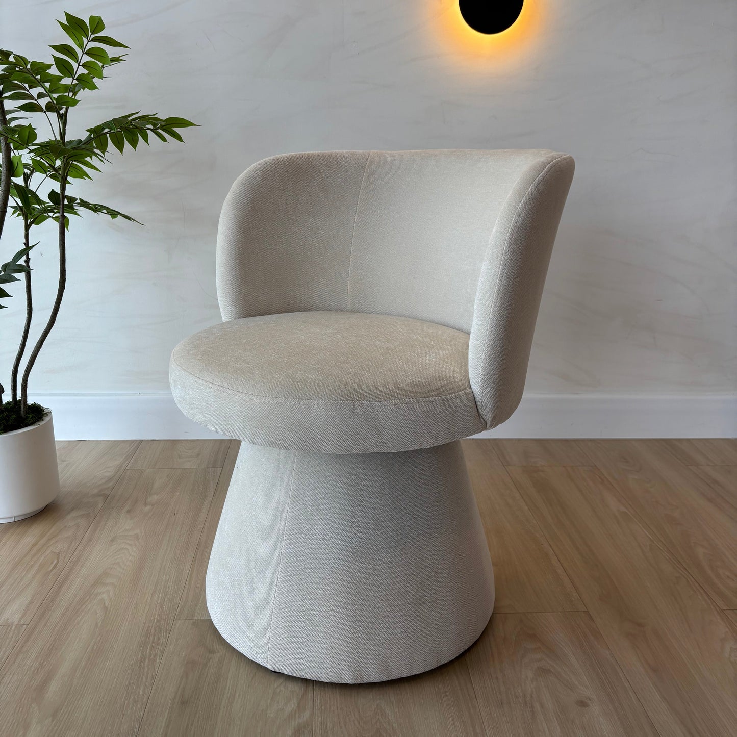 COSMO (Giratoria) - Beige (E7040-02) - Base Tapizada