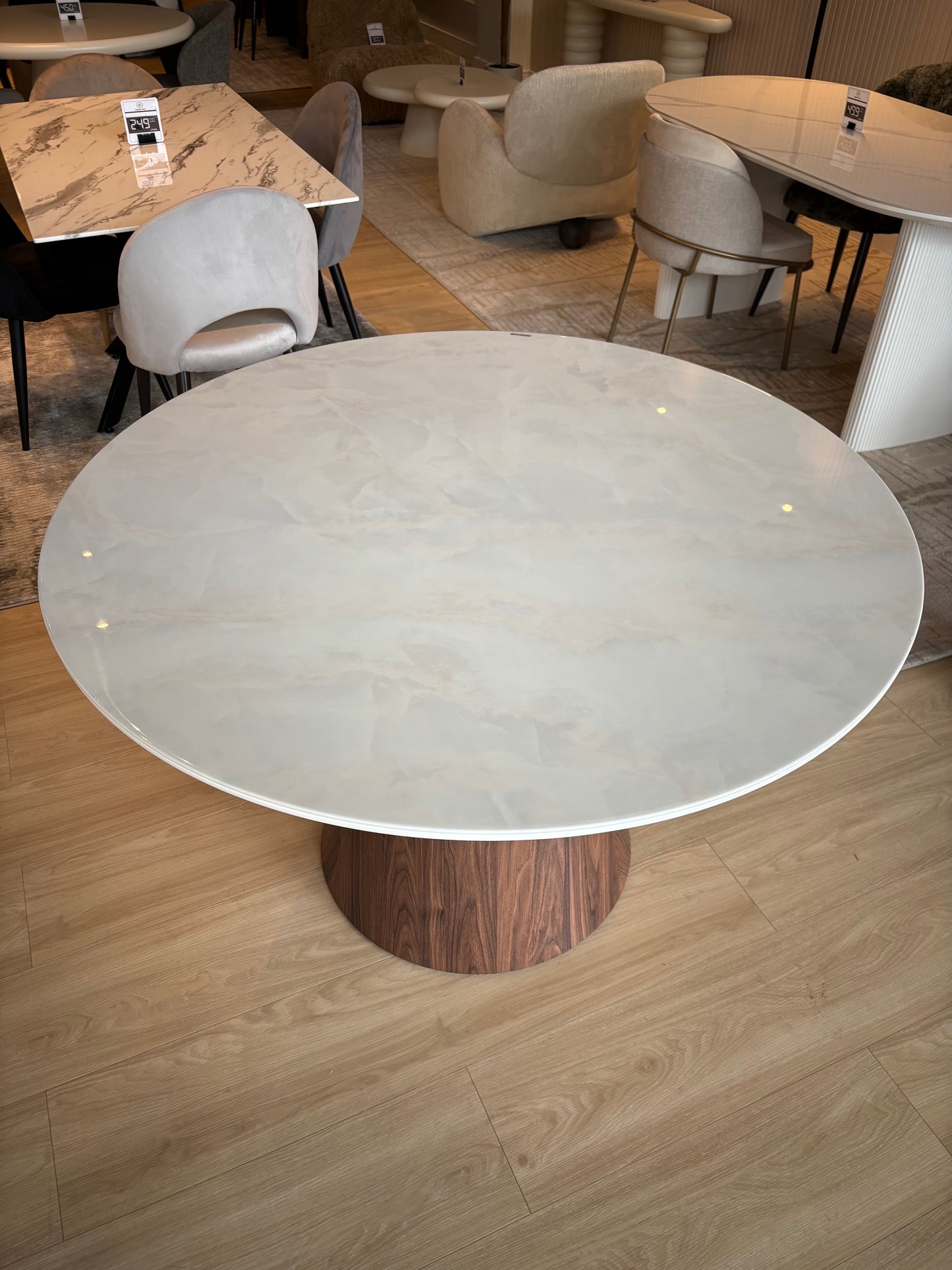 JUNO - Mesa de Comedor Redonda - 120cm