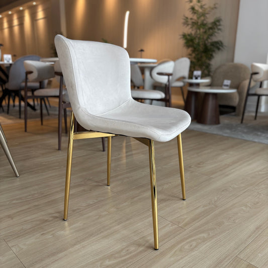 SOHO - Tela Crema Velvet - Base Dorada