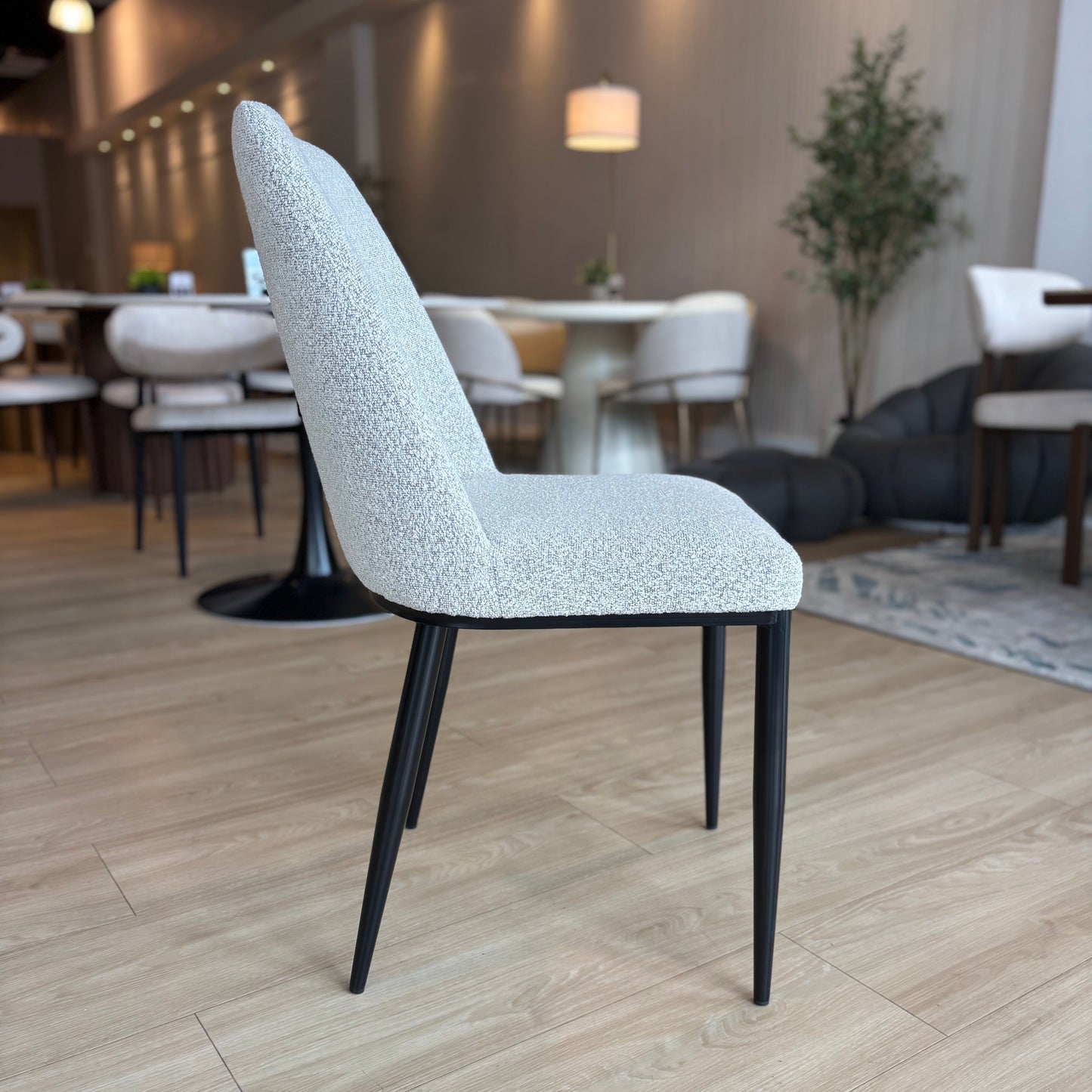 LUNA - Tela Gris - Base Negra