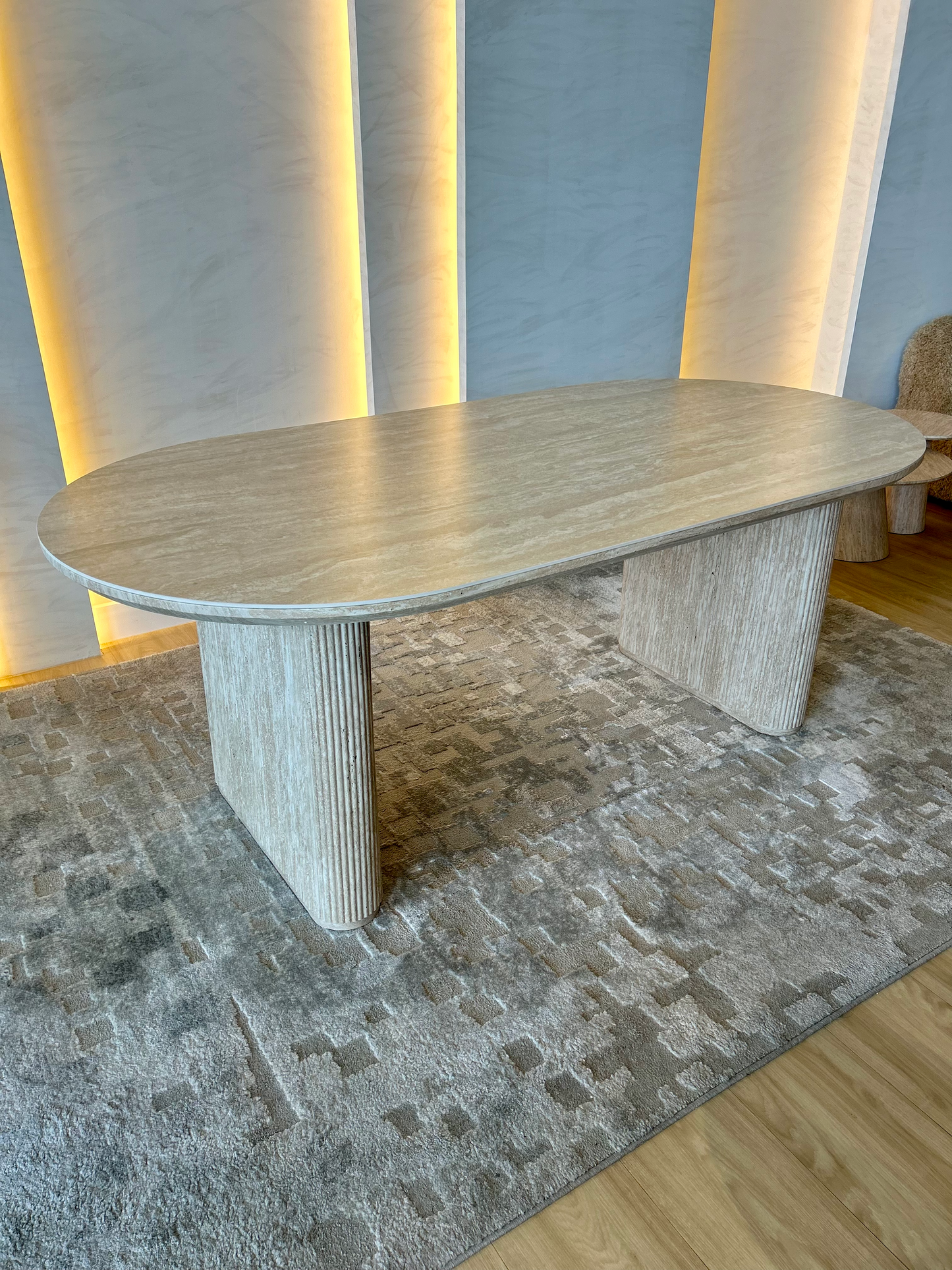 Mensa - Mesa de Comedor Ovalada- 200cm