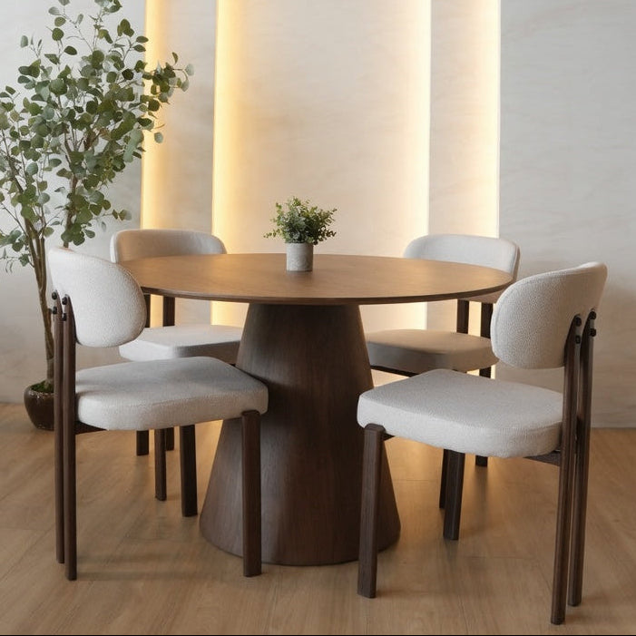 Mesa Terra 120cm + 4 Sillas Mika
