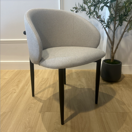 ANYA - Gris (BAR80) - Base de Metal Color Black