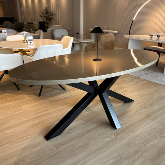 STELLA - Mesa de Comedor - 200cm - Champaña