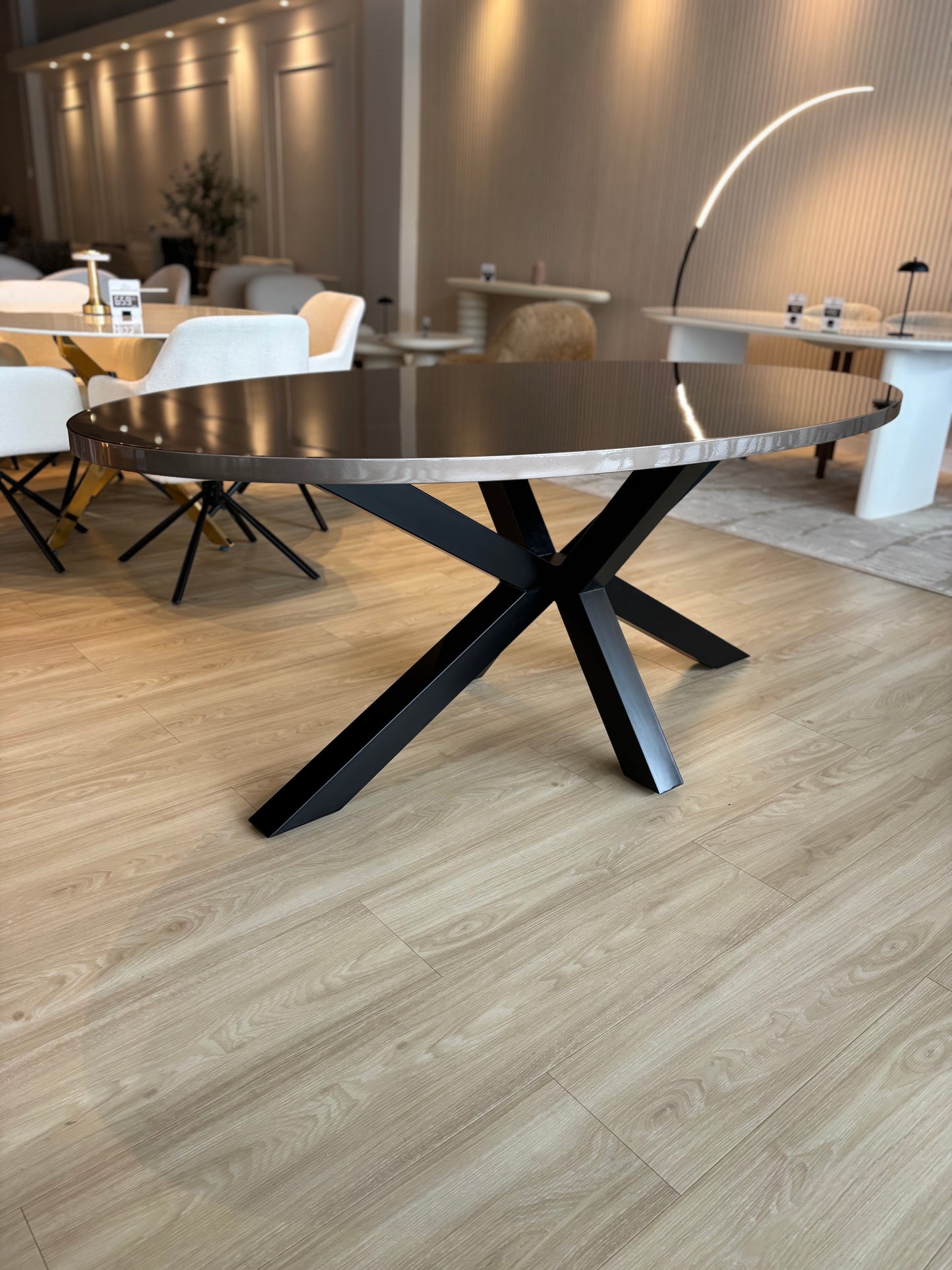 STELLA - Mesa de Comedor - 200cm - Taupé
