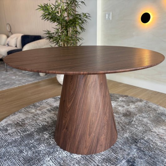 Mesa de Comedor Redonda - Terra - 120cm