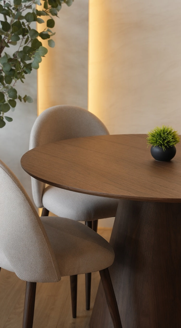 Mesa Terra 120cm + 4 Sillas Maya